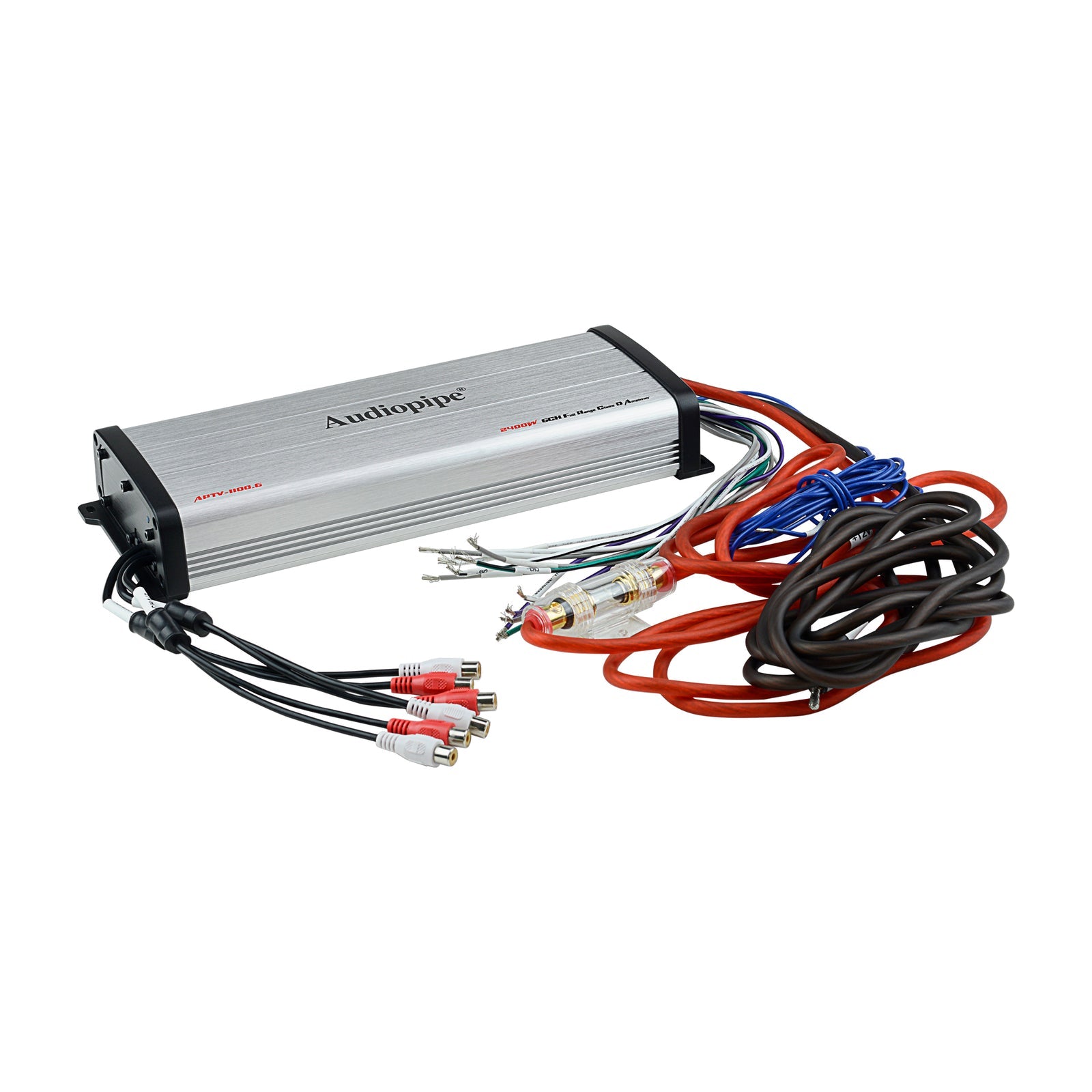 Audiopipe APTV-1100.6 – 6 Channel Full Range Class D Amplifier