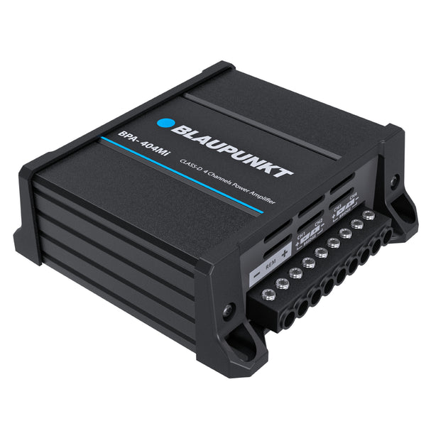 Blaupunkt BPA-404Mi – 4 Channel Class D Car Audio Amplifier