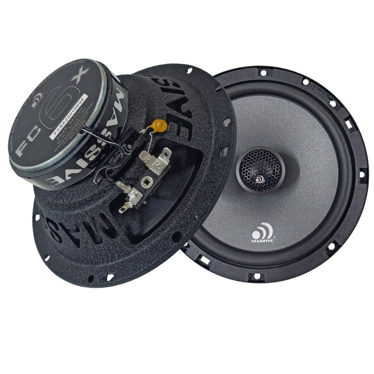Massive Audio FC6X | 6.5" 2-Way Coaxial Car Speakers