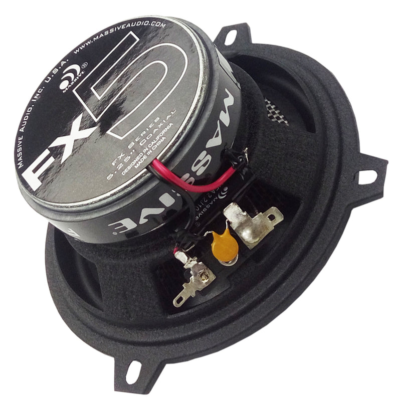 Massive Audio FX5 | 5.25" 2-Way Coaxial Car Speakers