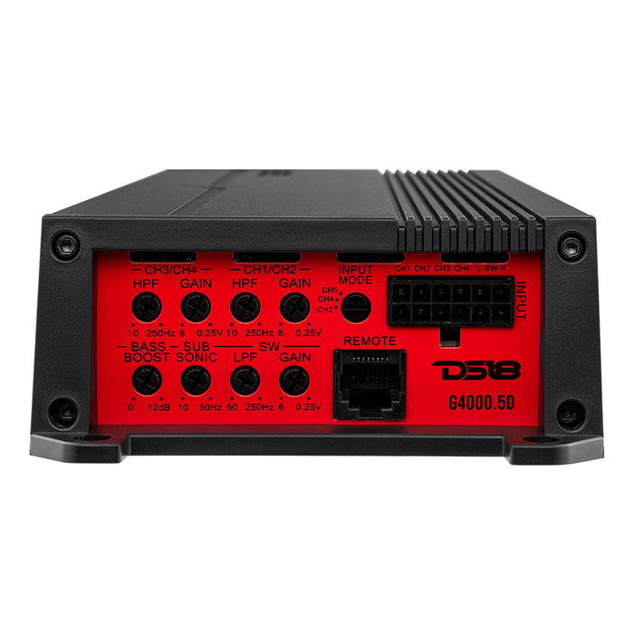 Amplificador 5ch DS18 GEN-X G4000.5D