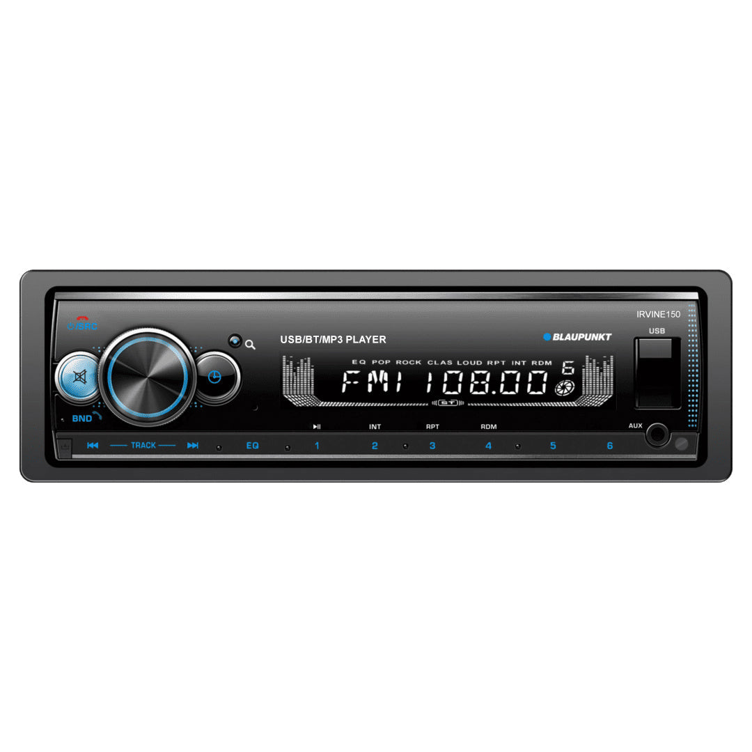 Blaupunkt IRVINE 150 Single-DIN Bluetooth Car Stereo