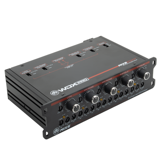 DB Drive MIX5EQXP 5-Band Mixer with Parametric EQ