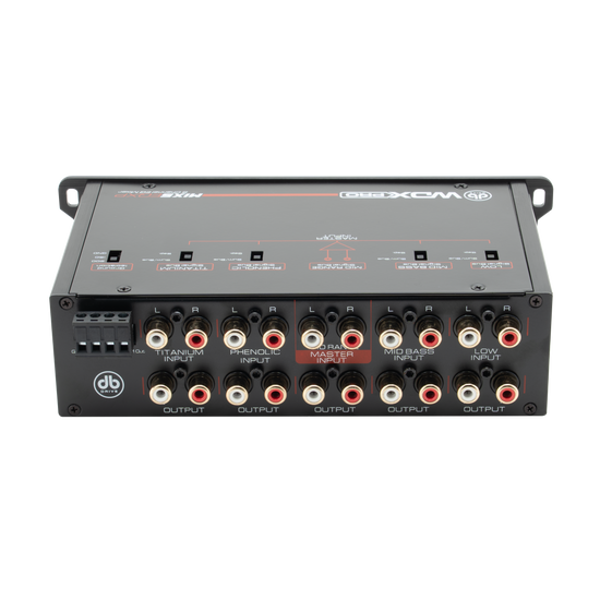 DB Drive MIX5EQXP 5-Band Mixer with Parametric EQ