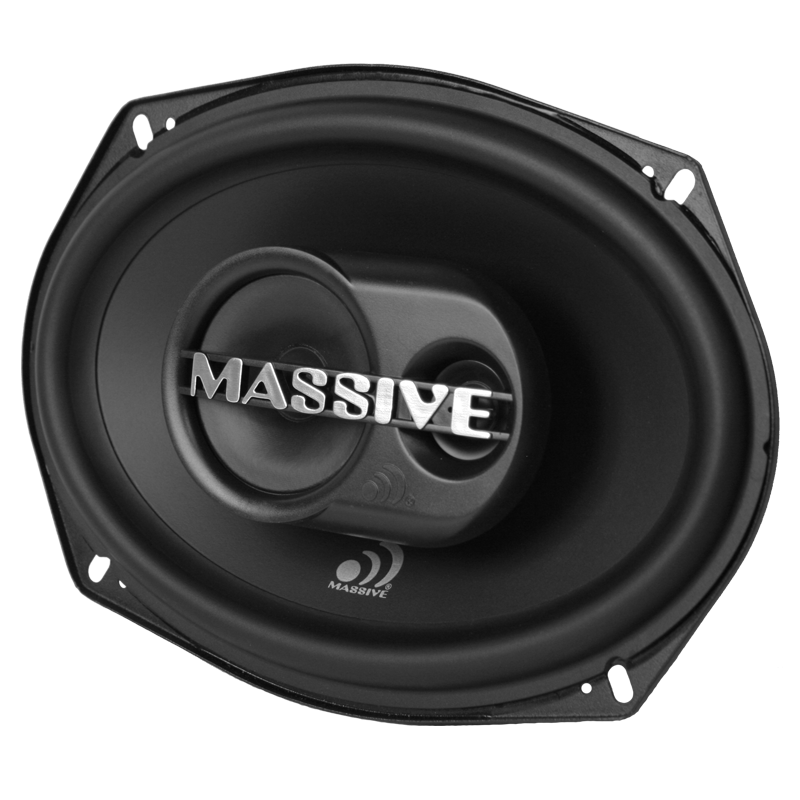 Massive Audio MX693 6x9" 3-Way Coaxial Speakers