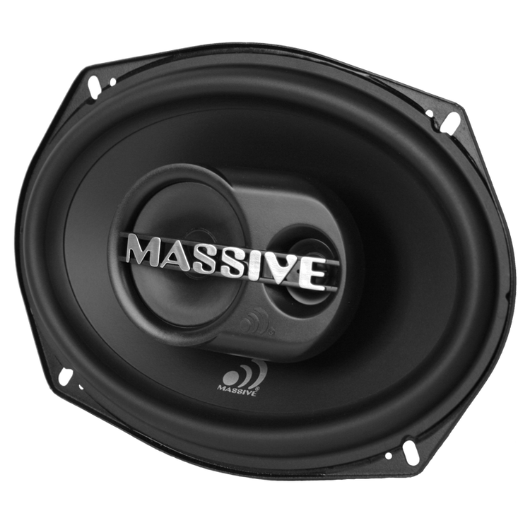 Massive Audio MX693 6x9" 3-Way Coaxial Speakers
