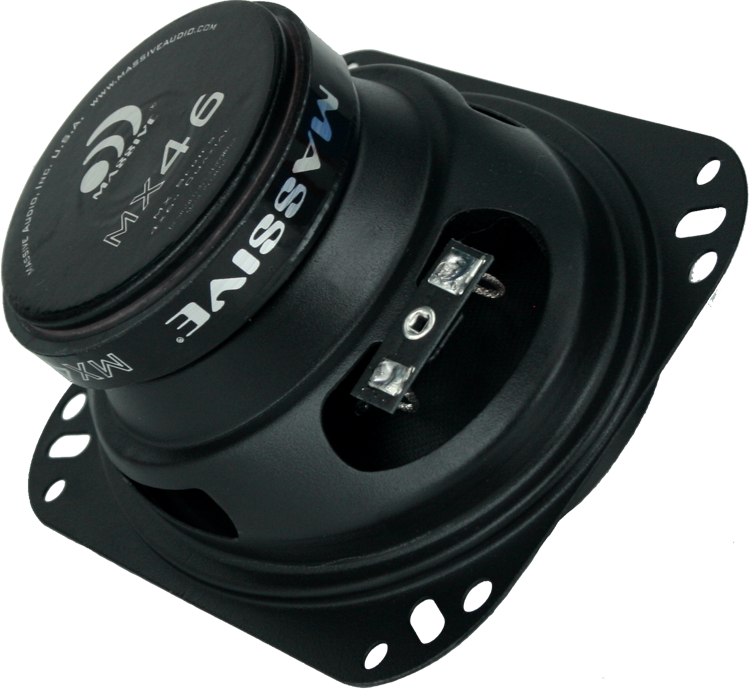Massive Audio MX46 | 4x6" 2-Way Coaxial Car Speakers (BFCM)
