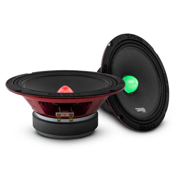 DS18 PRO-X8.4BMRGB 8″ RGB Midrange Speaker | 275W RMS, 4 Ohm
