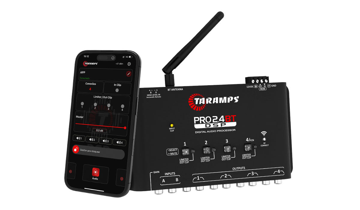 Taramps Pro 2.4 BT – Digital Sound Processor