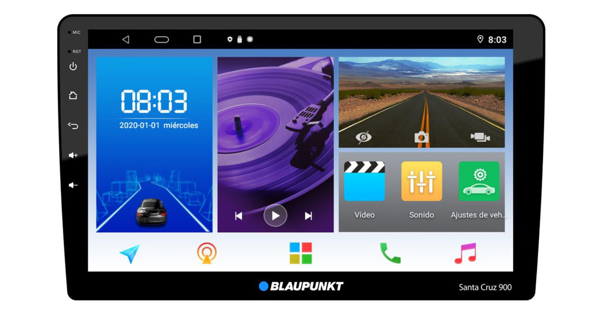 Blaupunkt Santa Cruz 900 – 10.1" Android Multimedia Wireless Apple CarPlay