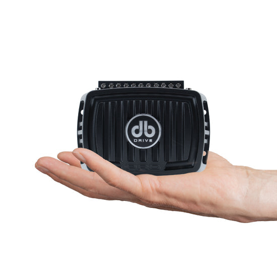 DB Drive WDX P400.4BT – Mini Powersports 4-Channel Amplifier with Bluetooth