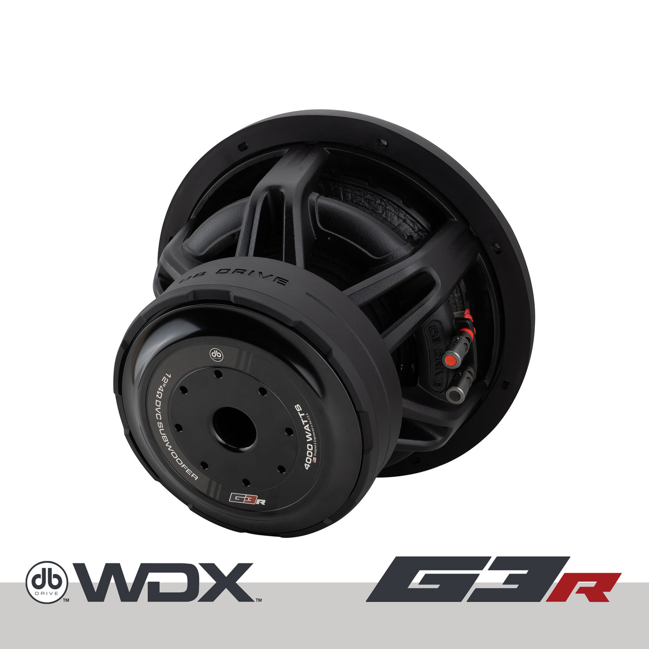 DB Drive WDX12G3R.4 – 12" High-Performance Subwoofer 4000w