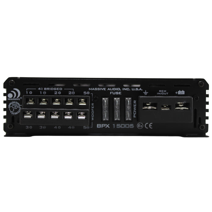 Massive Audio BPX15005 V2 5-Channel Car Audio Amplifier