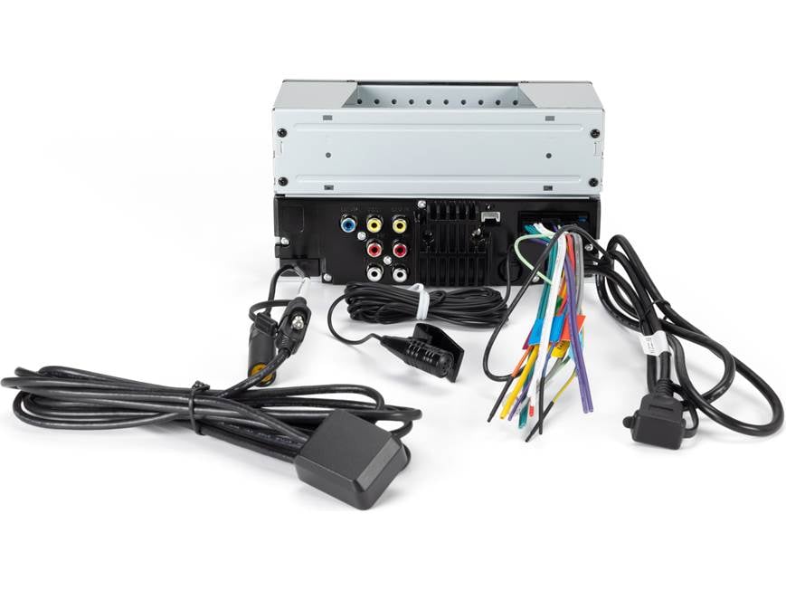 JVC KW-M590BT – 6.8” Double DIN Bluetooth Apple CarPlay®