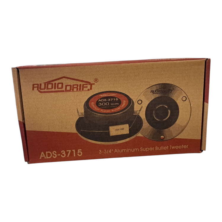 Audiodrift ADS‑3715 – 4" Aluminum Super Bullet Tweeters