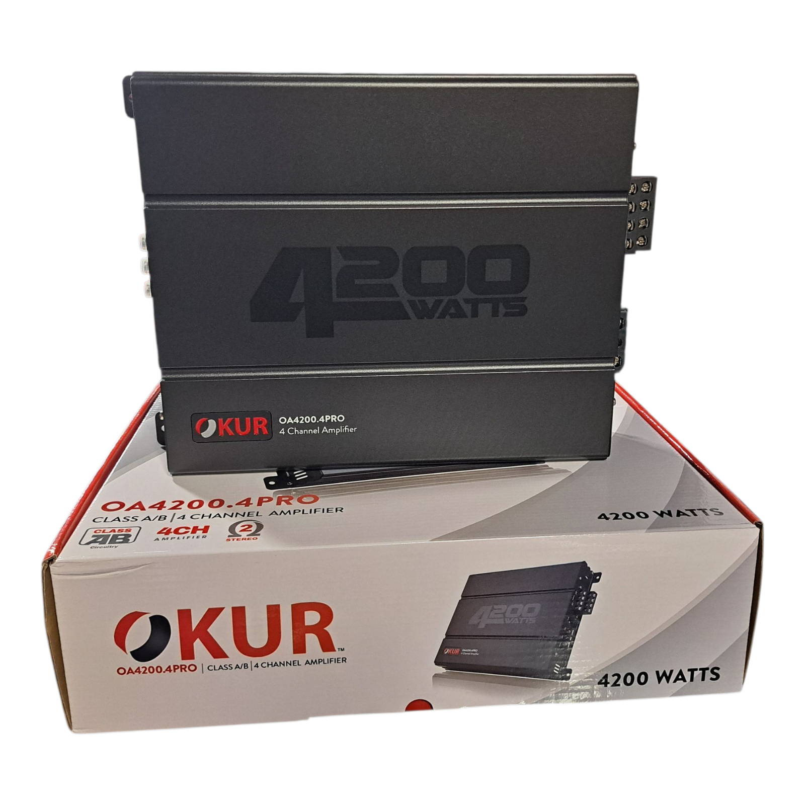 Amplificador 4ch OKUR OA4200.4PRO