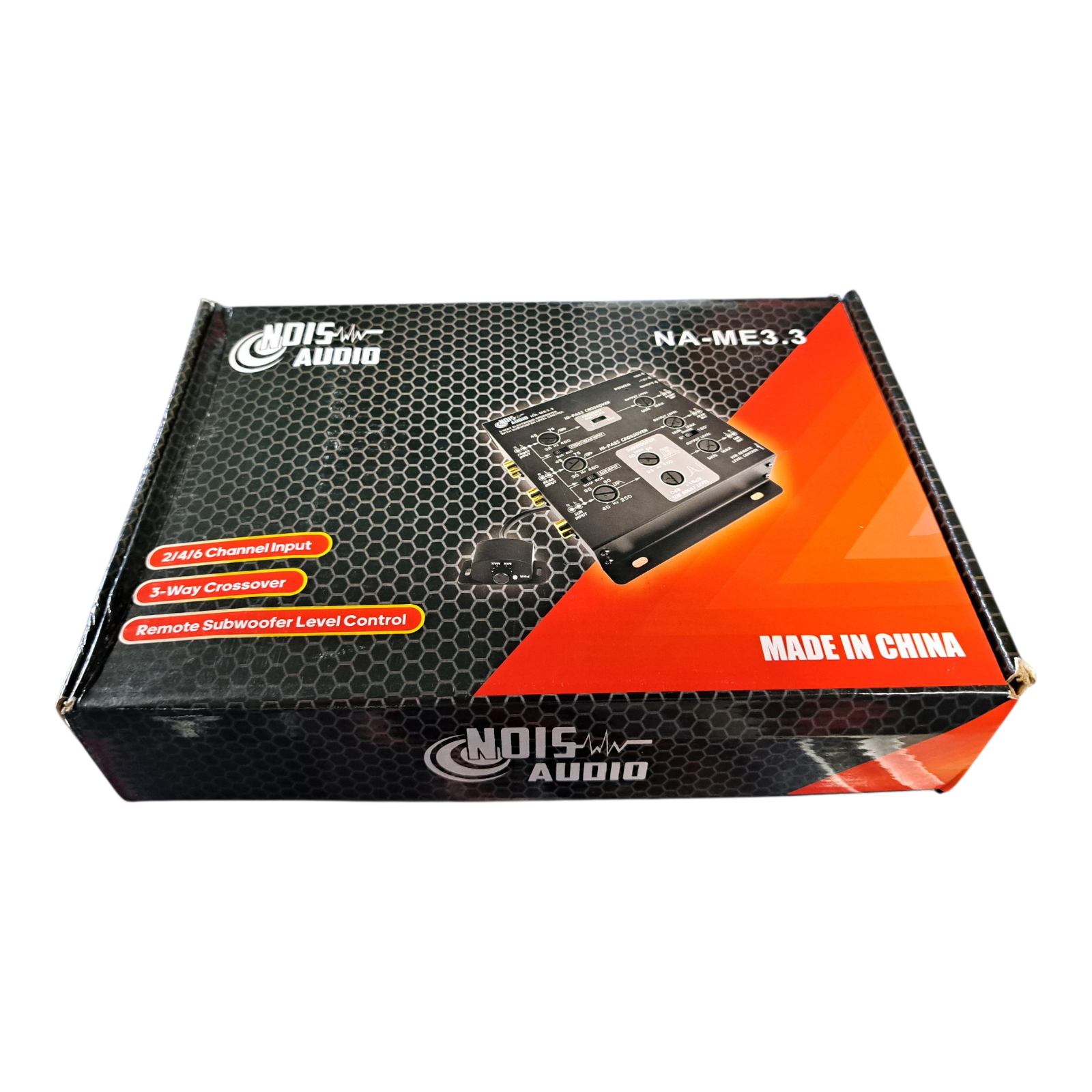 Nois Audio NA-ME3.3 – 3-Way Electronic Crossover with Line Driver