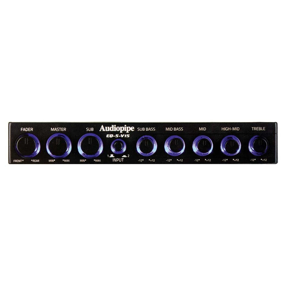 Equalizer 15 Voltios Audiopipe EQ-5-V15