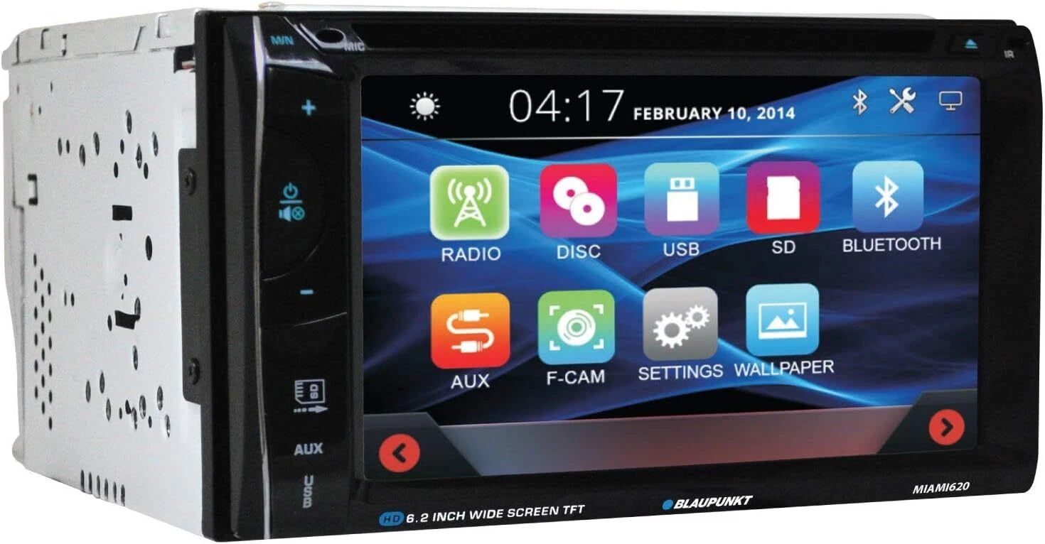 Blaupunkt Miami 620 2-DIN CD/DVD Touchscreen Bluetooth USB AUX