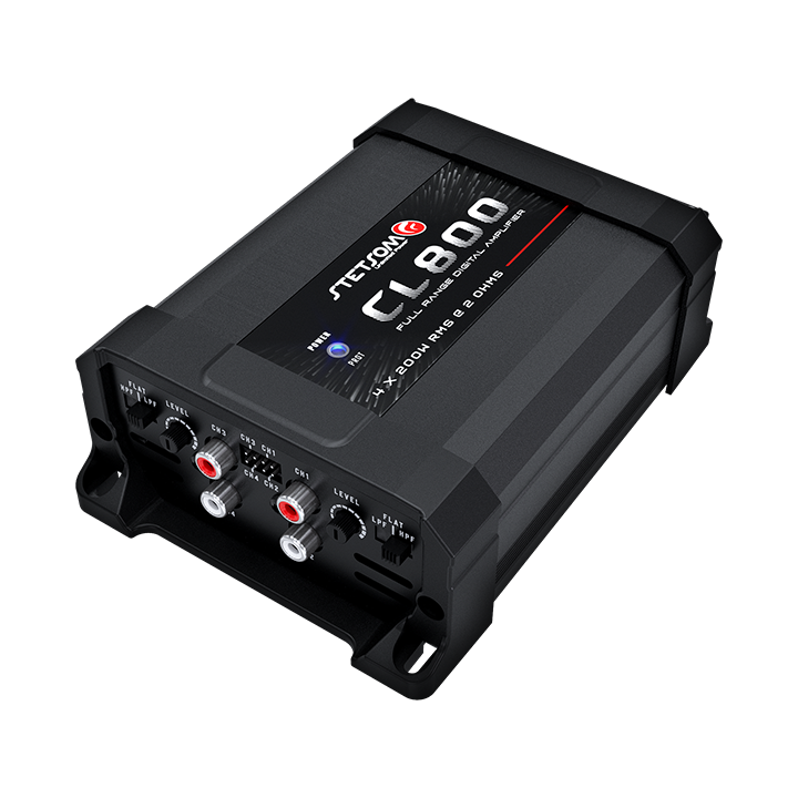 Stetsom CL800.4 – 4 Channel Compact Car Audio Amplifier