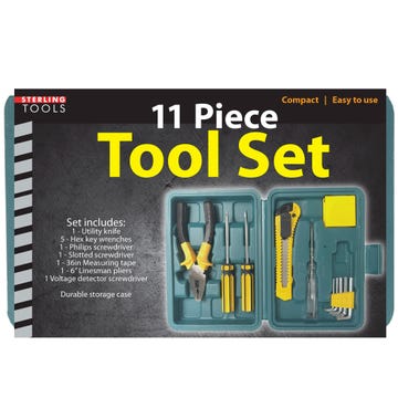 11 Piece Tool Set in Box DM119 (Liquidacion)