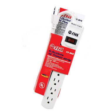 6 Outlet AC Power Strip Nippon America 13-414