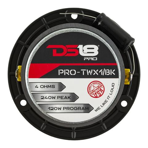 Tweeters DS18 PRO-TWX1/BK | The Outlet Station