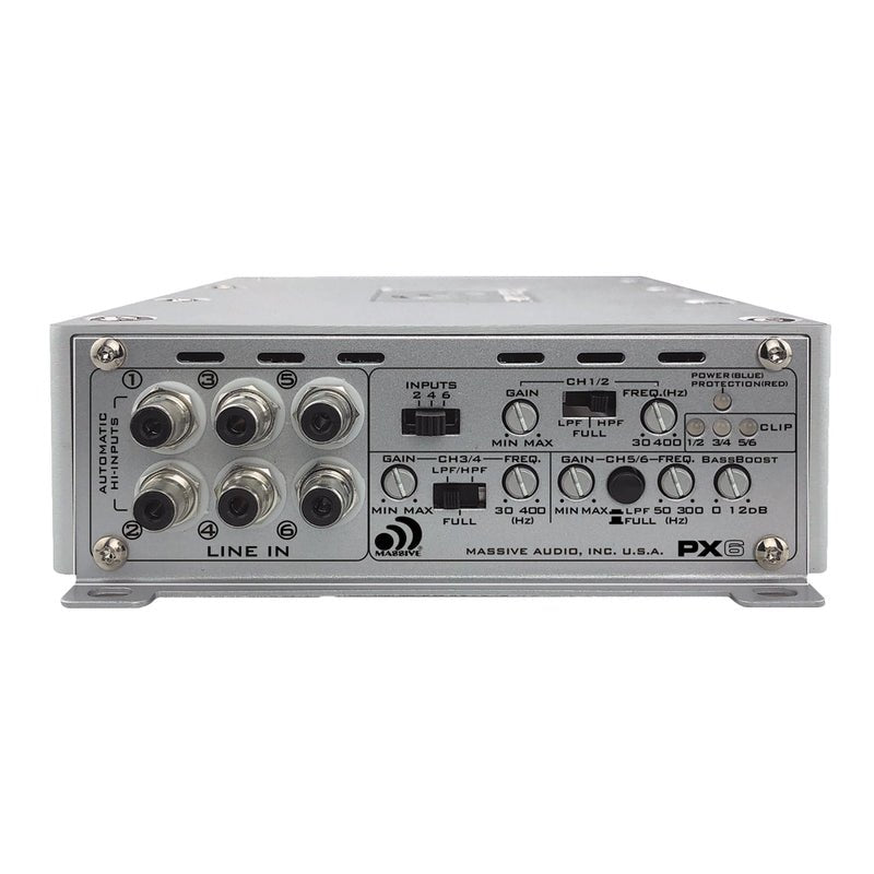 Amplificador 6CH Massive Audio PX6
