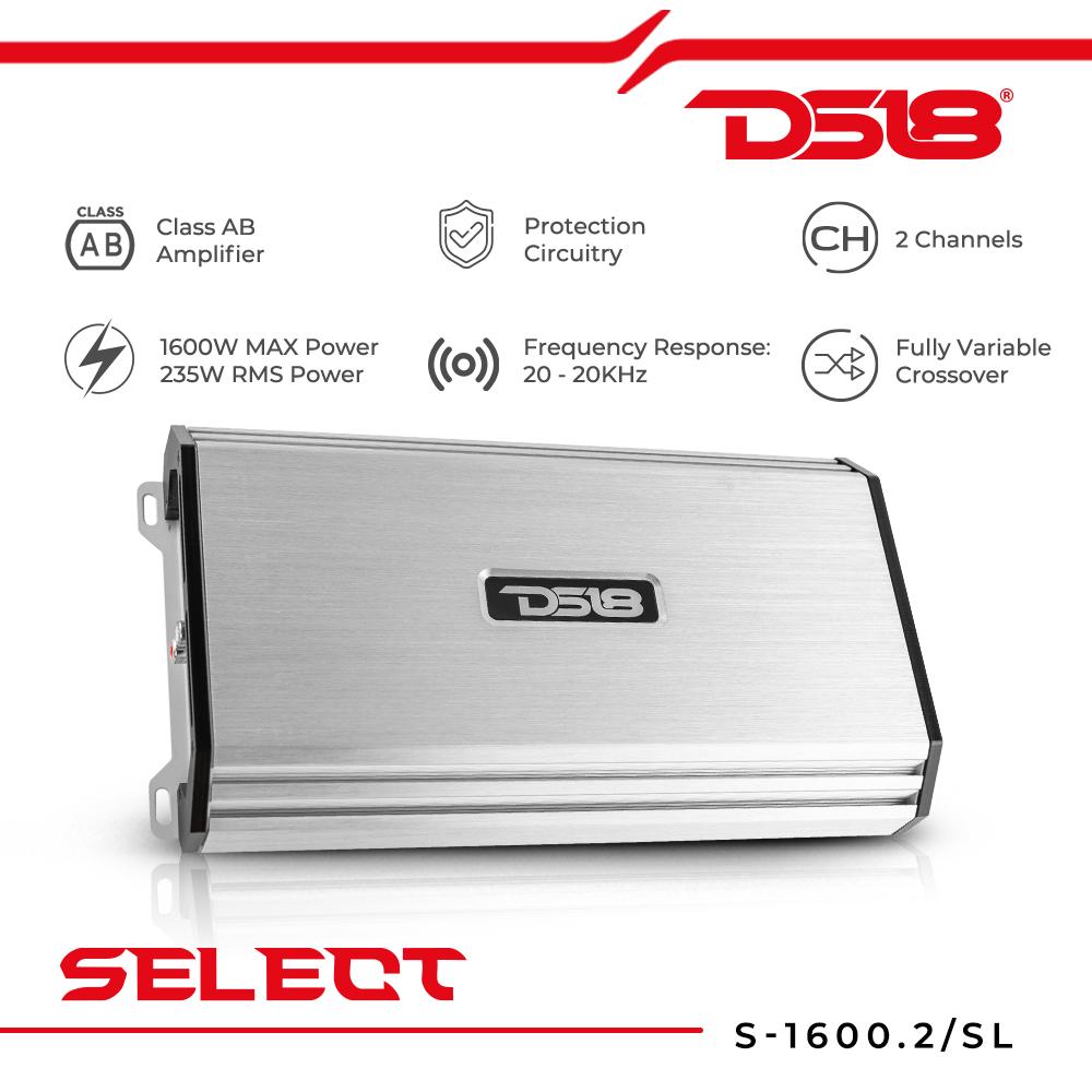 Amplificador DS18 S-1600.2 (Liquidacion)