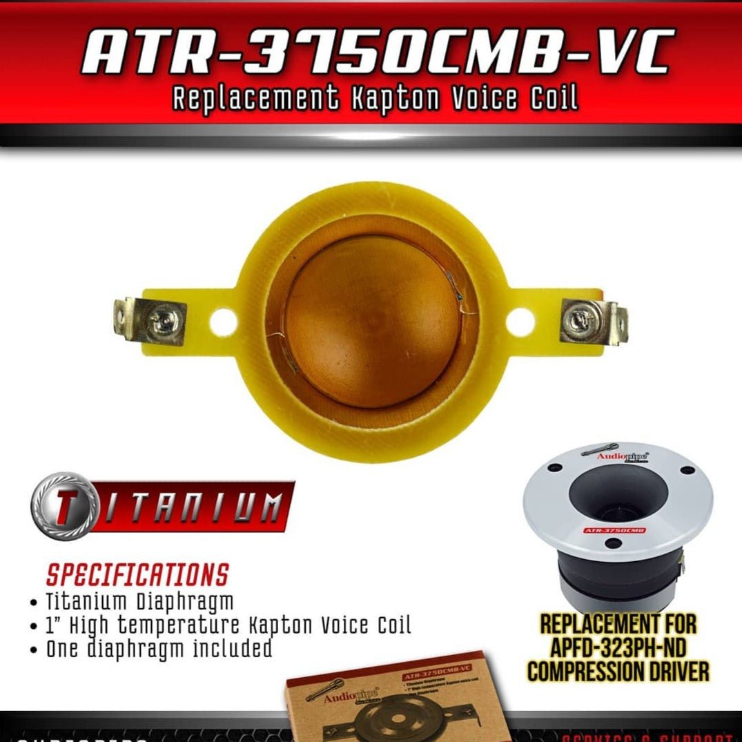 Audiopipe Recone Kit ATR-3750CMB-VC