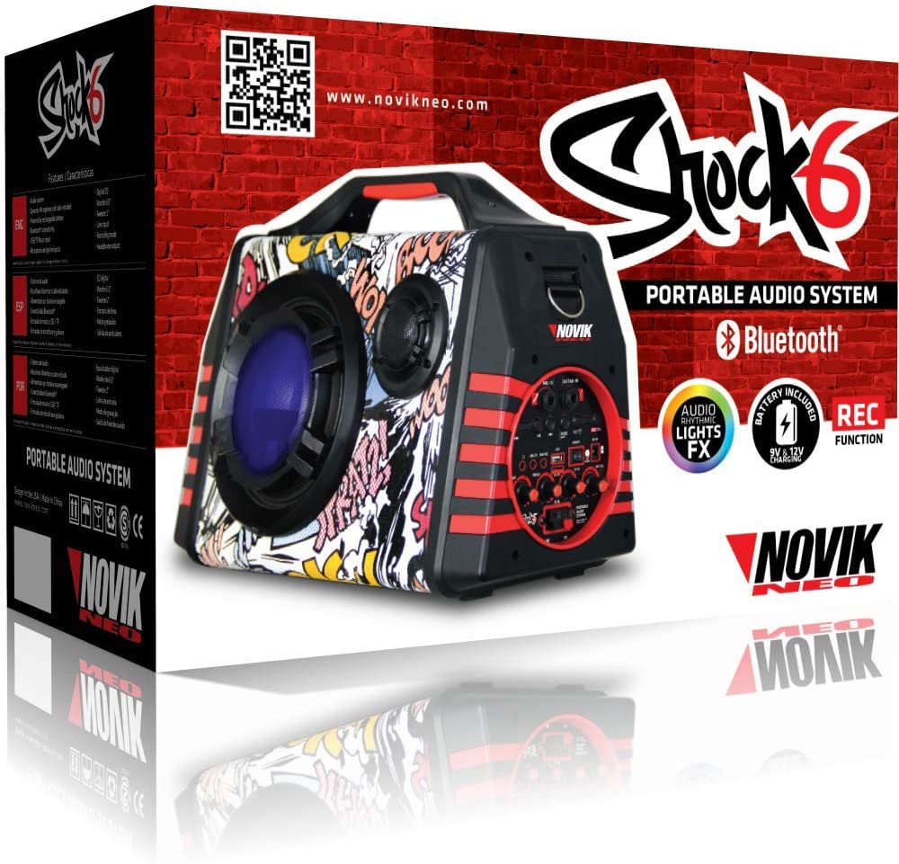 Bocina Recargable Novik SHOCK 6 (Liquidacion)