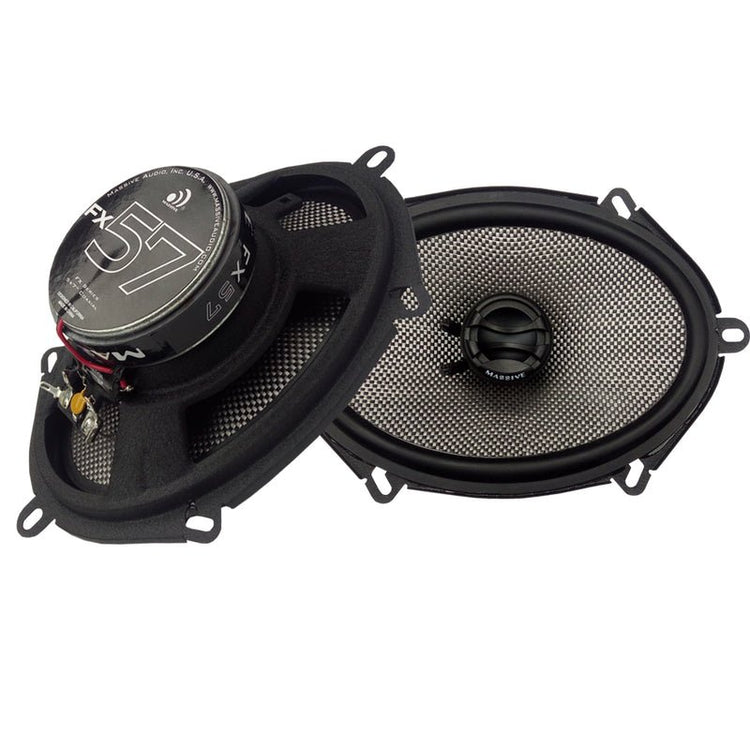 Massive Audio FX57 5"x7" / 6"x8" 2-Way Coaxial Speakers