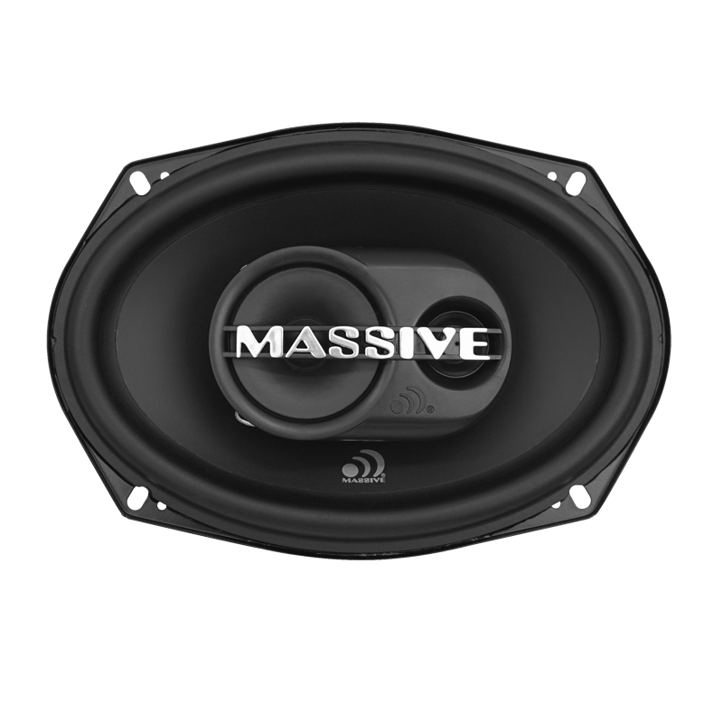 Massive Audio MX693 6x9" 3-Way Coaxial Speakers