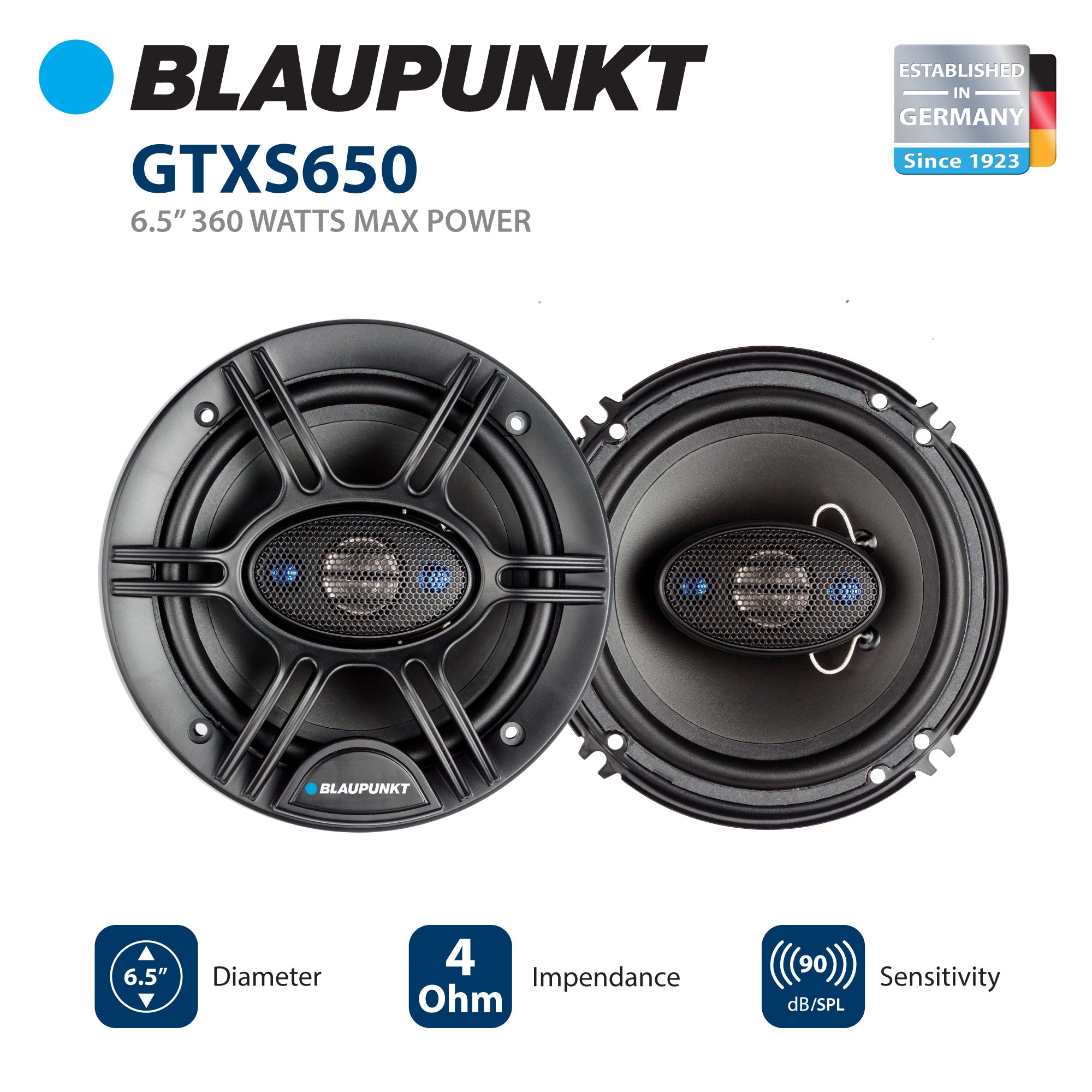 Bocinas Blaupunkt GTX650 | The Outlet Station