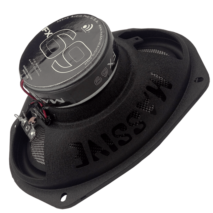 Massive Audio FX69 6x9" 2-Way Coaxial Speakers