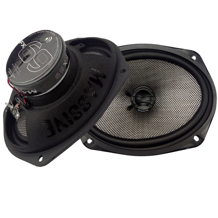 Massive Audio FX69 6x9" 2-Way Coaxial Speakers