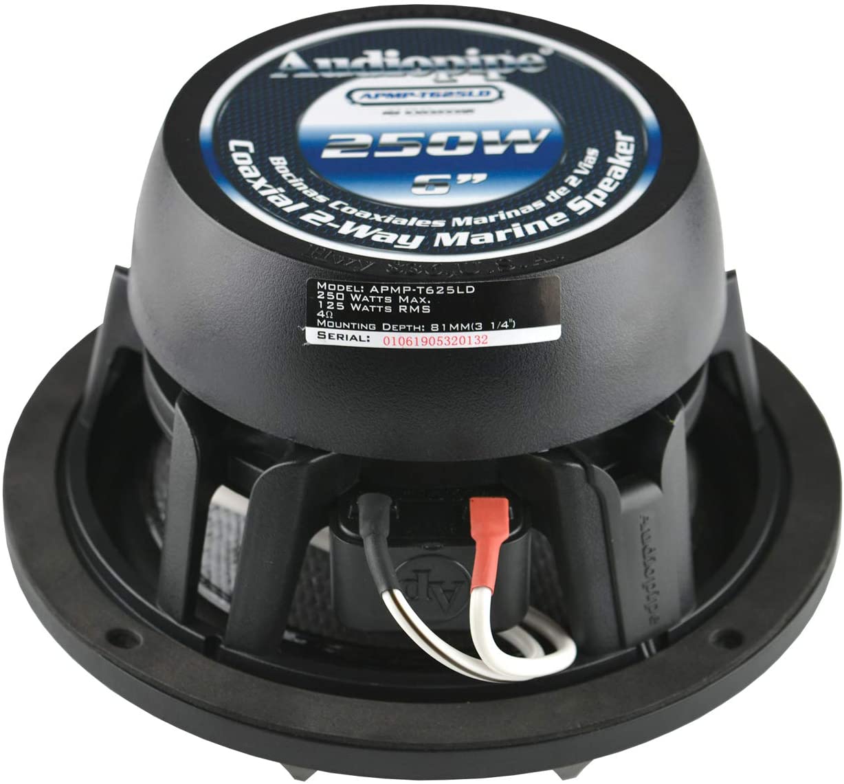 Bocinas Marinas Audiopipe APMP-T625LD