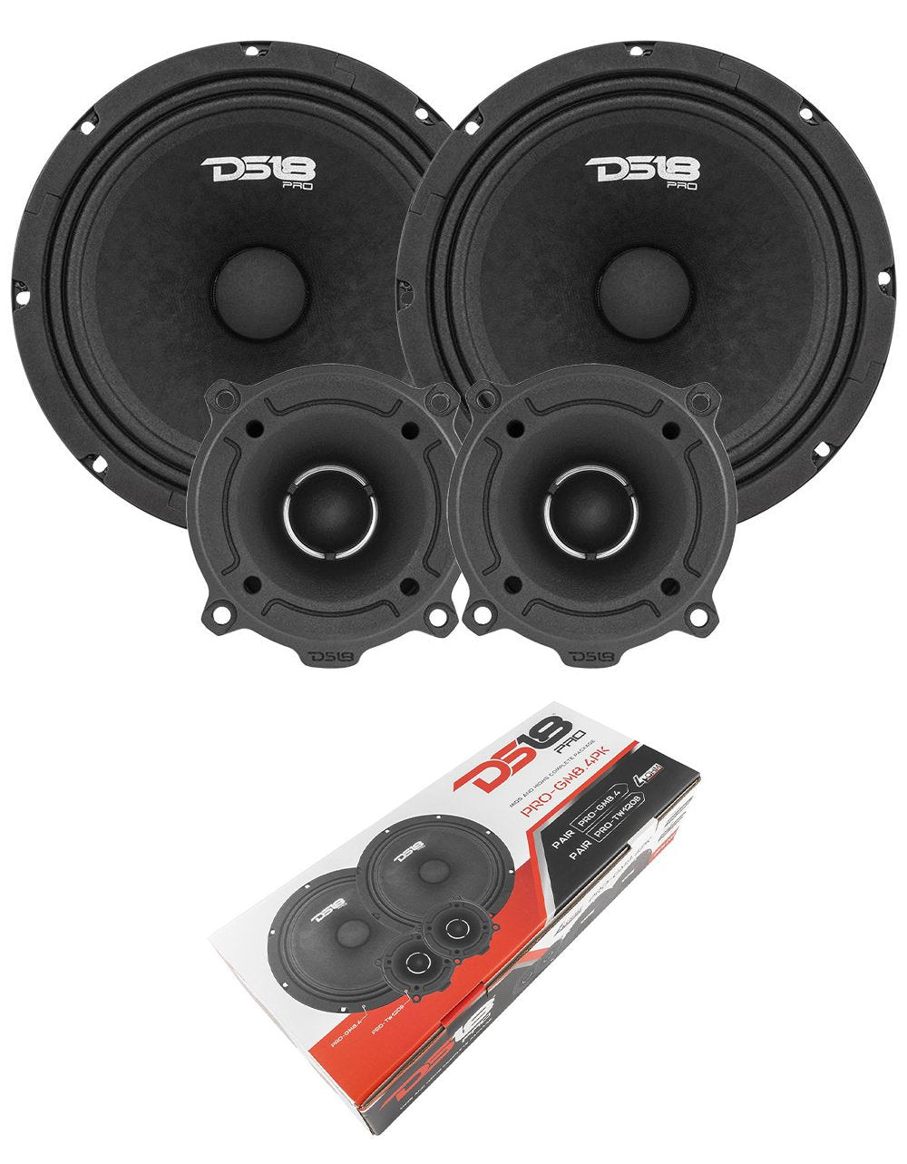 Combo Bocinas DS18 PRO-GM8.4PK