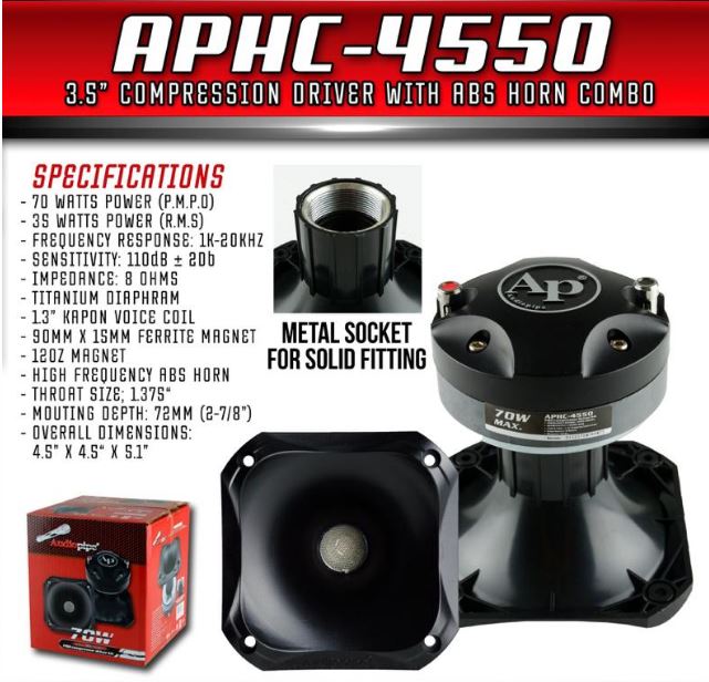 Driver Audiopipe APHC-4550