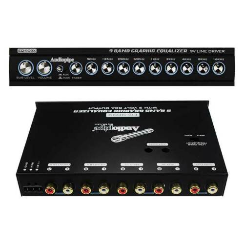 Equalizer Audiopipe EQ-909X
