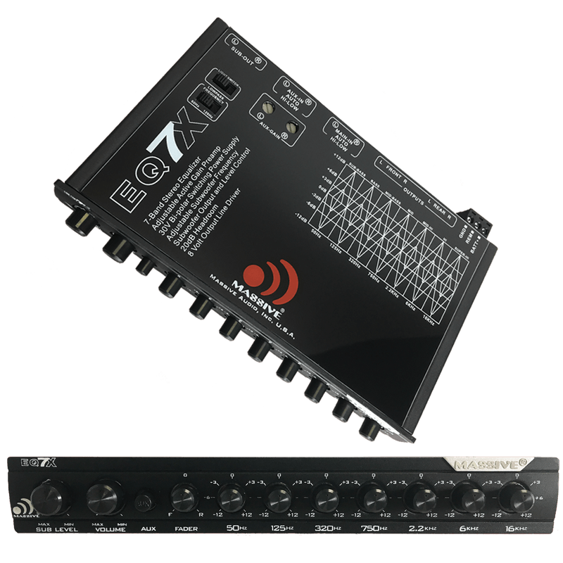 Equalizer Massive Audio EQ7X