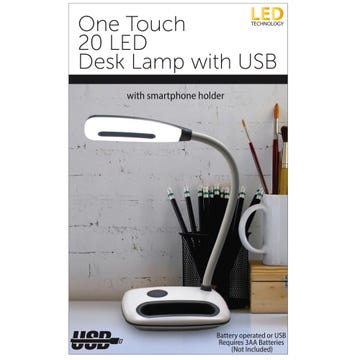 Lámpara de escritorio One Touch USB (Liquidacion)