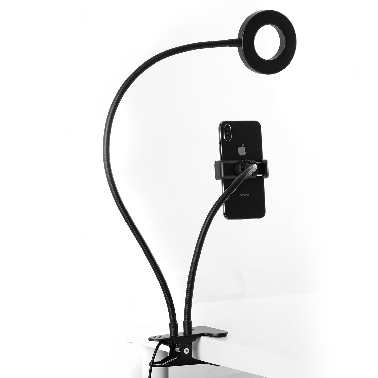 Mobile Desk Ringlight Stand LED