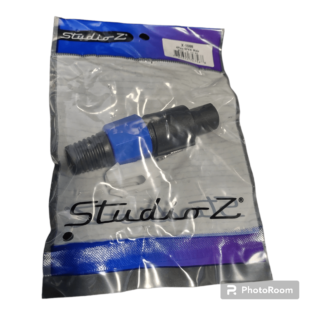 Studio Z 4 Pins Speakon Male Plug X-1088