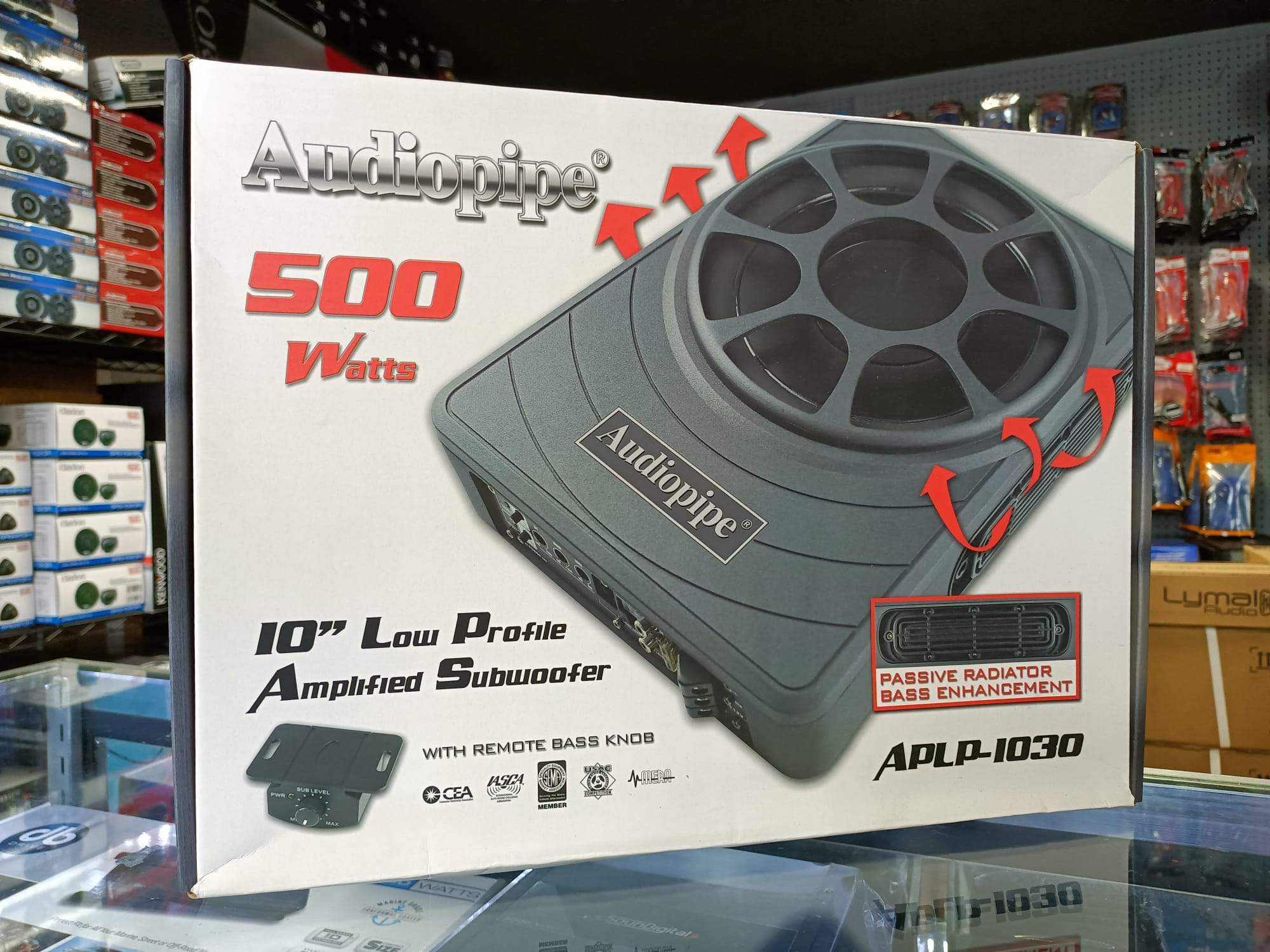 Subwoofer 10" Low Profile Audiopipe APLP-1030