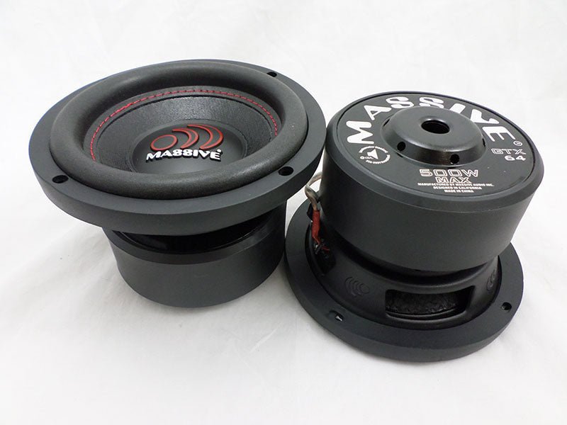 Subwoofer 6" Massive Audio GTX64